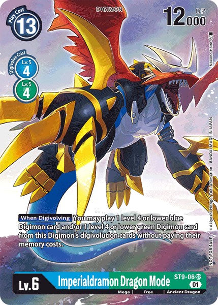Imperialdramon Dragon Mode (Box Topper) [EX02 - ST9-06 SR]