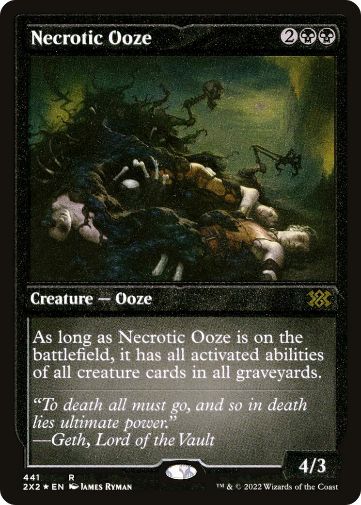 Necrotic Ooze (Foil Etched)