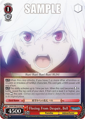 Fleeing From Despair, Bell [DDM/S88 - DDM/S88-E103 PR]