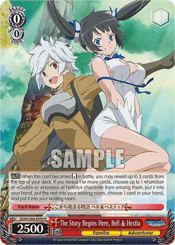 The Story Begins Here, Bell & Hestia [DDM/S88 - DDM/S88-E050 R]