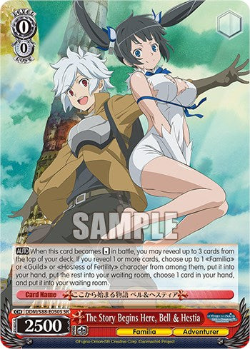 The Story Begins Here, Bell & Hestia (SR) [DDM/S88 - DDM/S88-E050S SR]