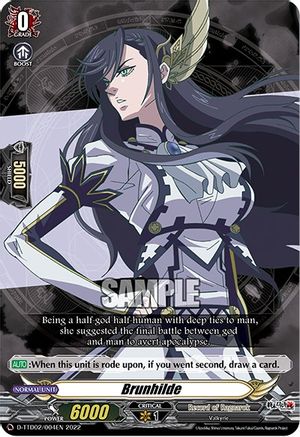 Brunhilde (D-TTD02/004EN) - D-TTD02: Record of Ragnarok