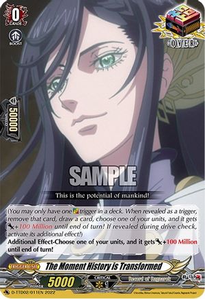 The Moment History is Transformed (D-TTD02/011EN) - D-TTD02: Record of Ragnarok