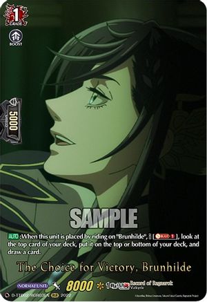 The Choice for Victory, Brunhilde (RGR) (D-TTD02/RGR03EN) - D-TTD02: Record of Ragnarok