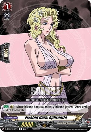 Fixated Gaze, Aphrodite (D-TB02/067EN) - D-TB02: Record of Ragnarok