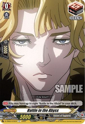 Battle in the Abyss (D-TB02/072EN) - D-TB02: Record of Ragnarok