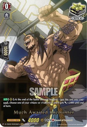 Much Awaited Encounter (RGR) (38) (D-TB02/RGR38EN) - D-TB02: Record of Ragnarok
