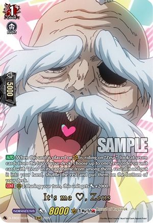 It's me, Zeus (RGR) (D-TB02/RGR51EN) - D-TB02: Record of Ragnarok