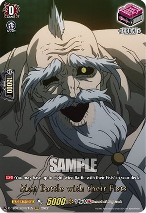 Men Battle with their Fists (RGR) (D-TB02/RGR71EN) - D-TB02: Record of Ragnarok