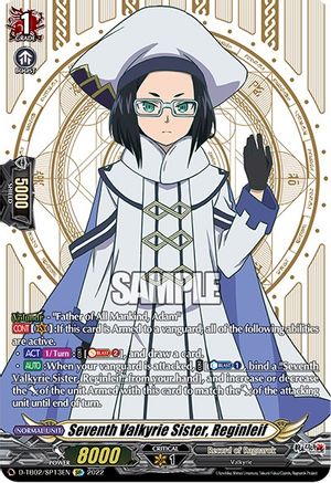 Seventh Valkyrie Sister, Reginleif (SP) (D-TB02/SP13EN) - D-TB02: Record of Ragnarok