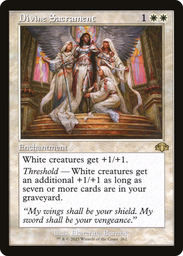 Divine Sacrament (Retro Frame) [DMR - 262]