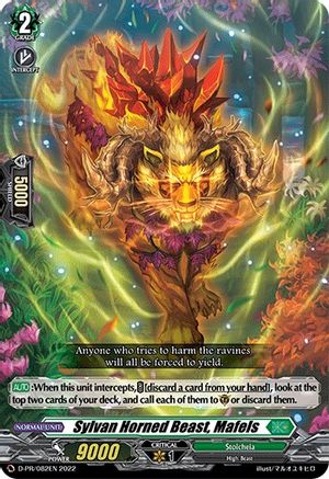 Sylvan Horned Beast, Mafels (D-PR/082EN) - D Promo Cards