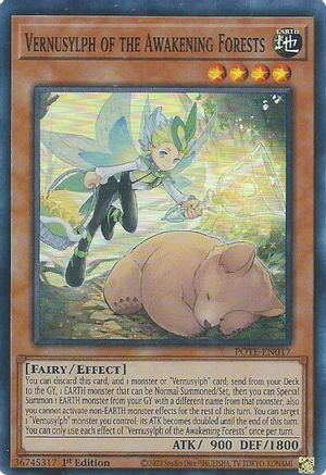 Vernusylph of the Awakening Forests [POTE - POTE-EN017]