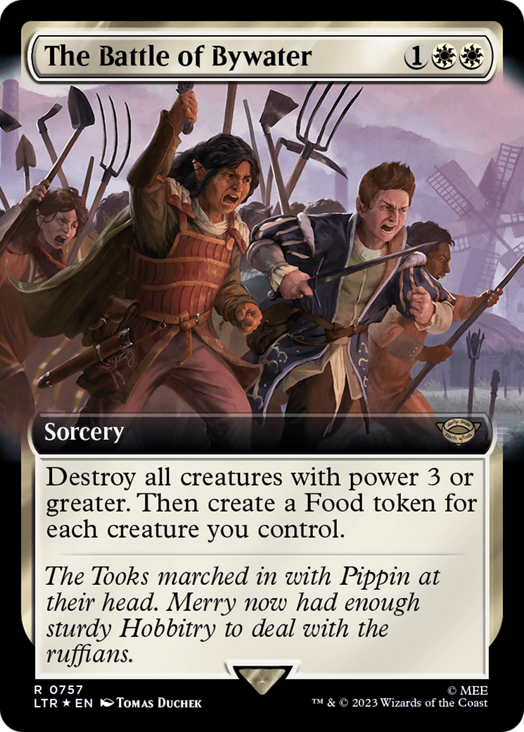 The Battle of Bywater (Extended Art) (Surge Foil) [LTR - 757]