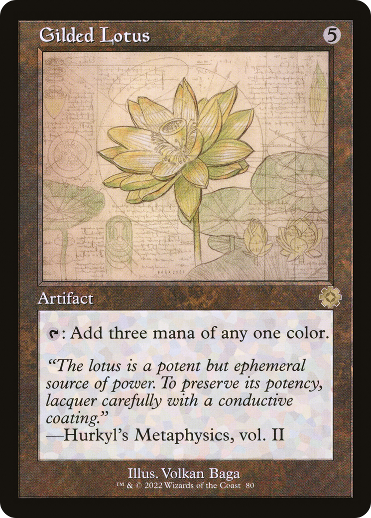Gilded Lotus (Schematic) [BRR - 80]