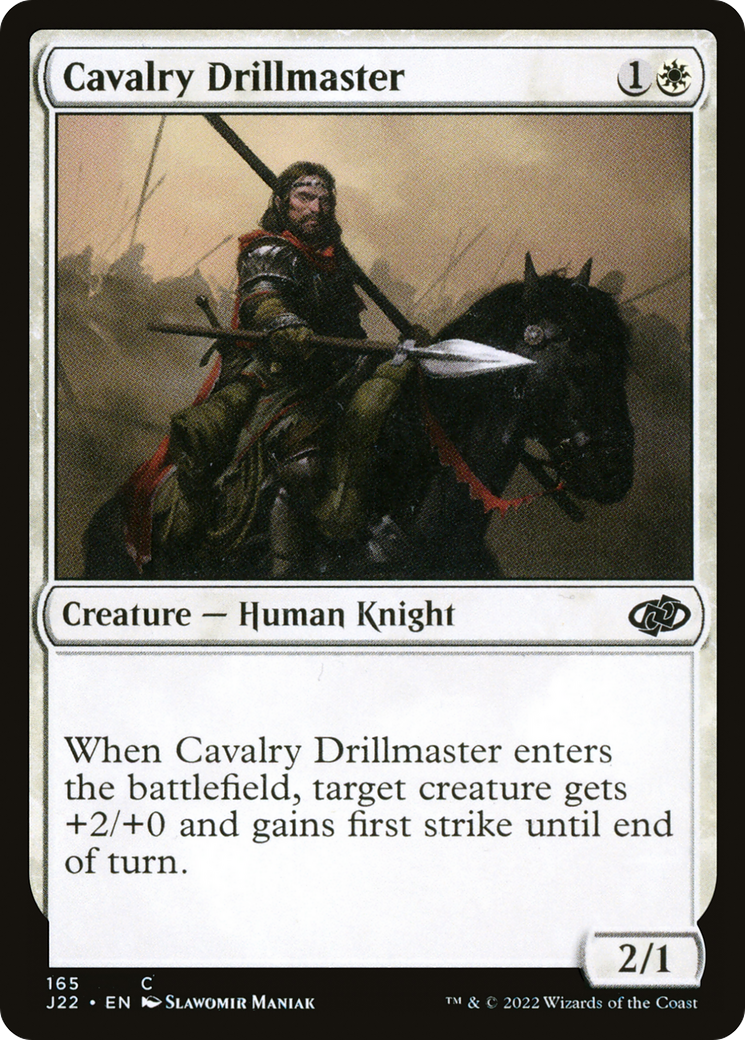 Cavalry Drillmaster [J22 - 165]