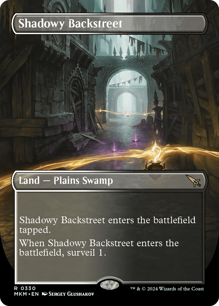 Shadowy Backstreet (Borderless) [MKM - 330]