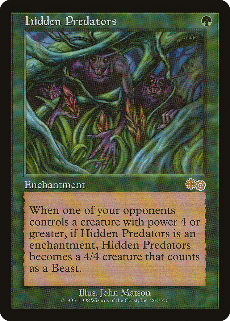 Hidden Predators [USG - 263]