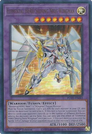 Elemental HERO Shining Neos Wingman [POTE - POTE-EN041]