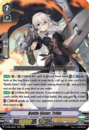 Battle Sister, Trifle (D-VS05/012EN) - D-VS05: V Clan Collection Vol.5