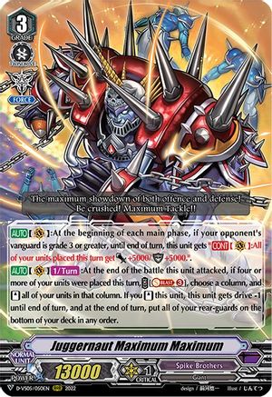 Juggernaut Maximum Maximum (D-VS05/050EN) - D-VS05: V Clan Collection Vol.5
