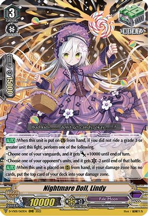 Nightmare Doll, Lindy (D-VS05/063EN) - D-VS05: V Clan Collection Vol.5