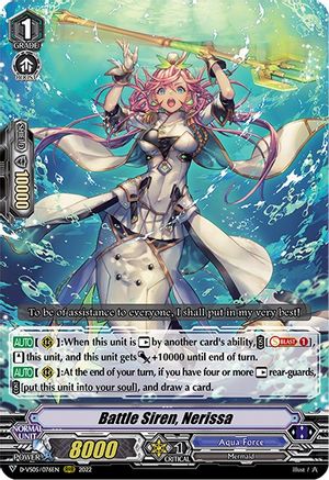 Battle Siren, Nerissa (D-VS05/076EN) - D-VS05: V Clan Collection Vol.5