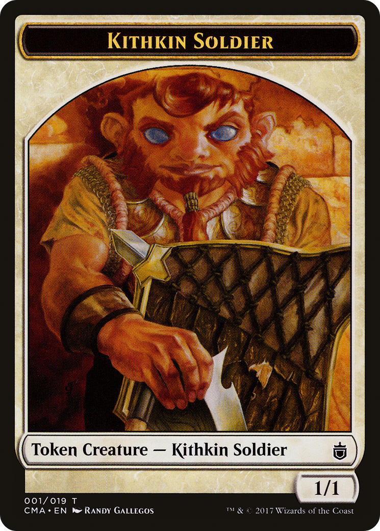 Kithkin Soldier Token (001) [CMA - 1]