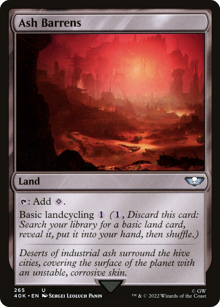 Ash Barrens [40K - 265]