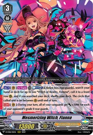 Mesmerizing Witch, Fianna (D-VS06/011EN) - D-VS06: V Clan Collection Vol.6