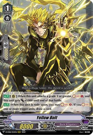 Yellow Bolt (D-VS06/054EN) - D-VS06: V Clan Collection Vol.6