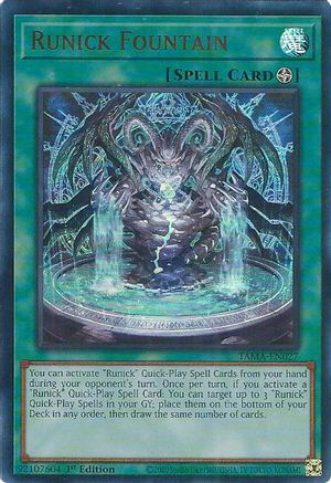 Runick Fountain [TAMA - TAMA-EN027]