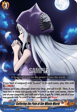 Suffering the Pain of the Whole World (D-TB03/020EN) - D-TB03: Shaman King