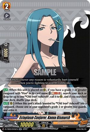 Ectoplasm Conjurer, Kanna Bismarch (D-TB03/045EN) - D-TB03: Shaman King