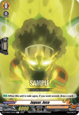 Jaguar, Joco (D-TB03/101EN) - D-TB03: Shaman King