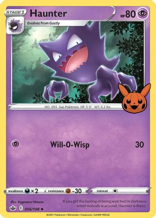 Haunter 056/198  Trick or Trade BOOster Bundle - Promo