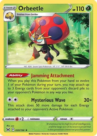 Orbeetle [SWSH11 - 020/196]