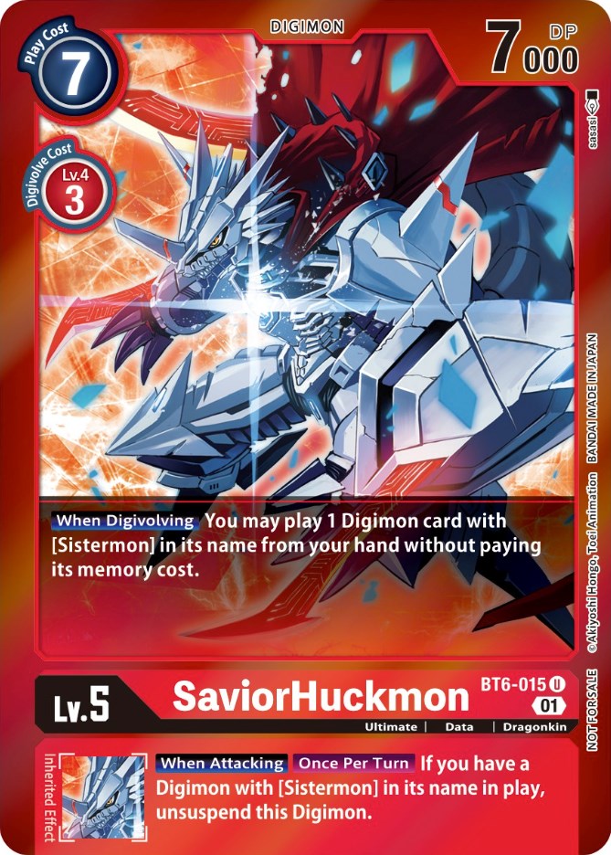 SaviorHuckmon (Event Pack 3) [BT06 - BT6-015 U]