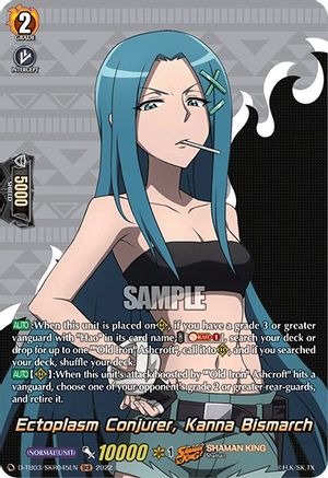Ectoplasm Conjurer, Kanna Bismarch (SKR) (D-TB03/SKR045EN) - D-TB03: Shaman King