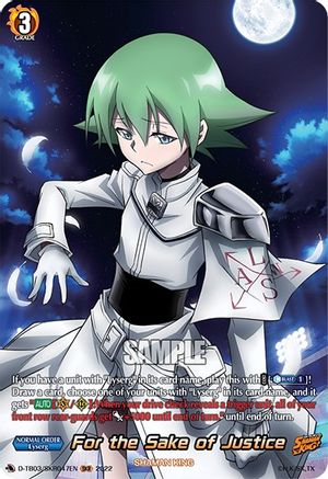 For the Sake of Justice (SKR) (D-TB03/SKR047EN) - D-TB03: Shaman King