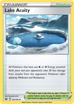 Lake Acuity [SWSH11 - 160/196]