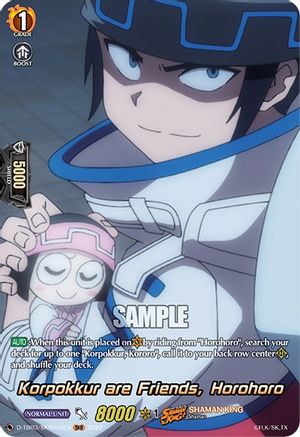Korpokkur are Friends, Horohoro (SKR) (D-TB03/SKR090EN) - D-TB03: Shaman King