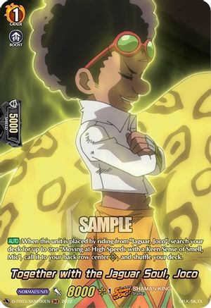 Together with the Jaguar Soul, Joco (SKR) (D-TB03/SKR100EN) - D-TB03: Shaman King