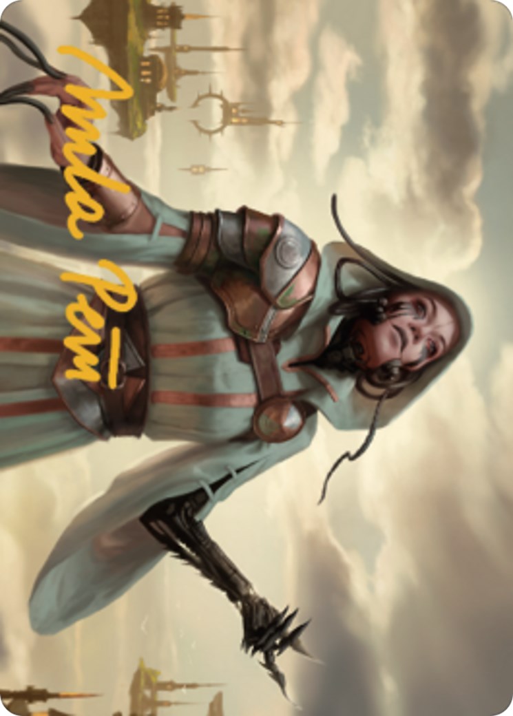 Phyrexian Missionary Art Card (Gold-Stamped Signature) [ASDMU - 11]