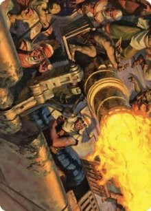 Mana Cannons Art Card [ASDMU - 36]