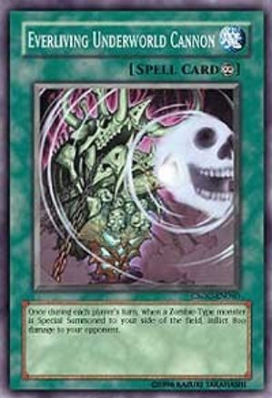 Everliving Underworld Cannon (CSOC-EN060) - Crossroads of Chaos 1st Edition