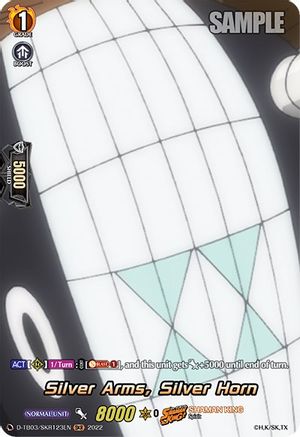 Silver Arms, Silver Horn (SKR) (D-TB03/SKR123EN) - D-TB03: Shaman King