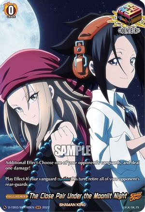 The Close Pair Under the Moonlit Night (SKR) (D-TB03/SKR169EN) - D-TB03: Shaman King