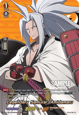Legendary Samurai, Amidamaru (SKR) (D-TTD03/SKR08EN) - D-TTD03: Shaman King
