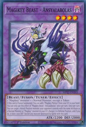 Magikey Beast - Ansyalabolas [MP22 - MP22-EN143]